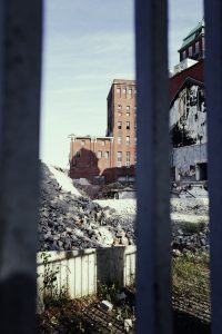 Rust, dust and echoes of craft.